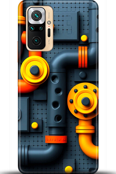 Noprin حافظة هاتف Xiaomi Redmi Note 10 Pro مطبوعة بدقة عالية - سلسلة الحفاظ 5466