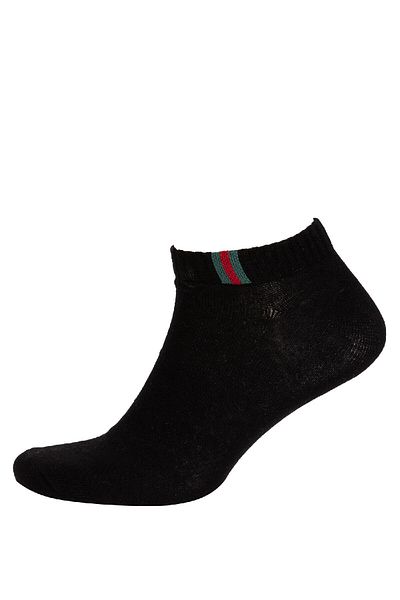 DeFacto 5-teilige Baumwoll-Booties-Socken für Herren A6147axns
