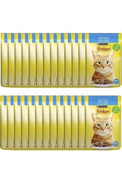Friskies Somonlu Soslu Yaş Kedi Maması 85 gr X 26 Adet