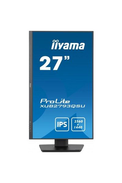 IIYAMA Monitor IPS LED Iiyama 27" XUB2793QSU-B7, QHD 2560 x 1440, HDMI, DisplayPort, Boxe, Pivot, 100Hz