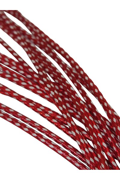 PARACORD 2 mm Patterned Korean Rope 10 Meters Firebird