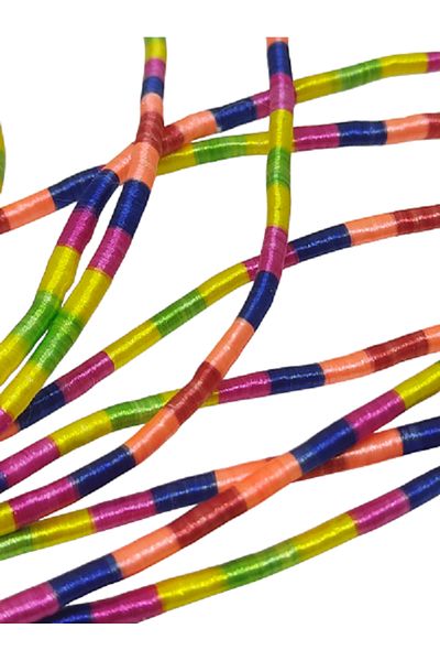PARACORD 2 mm Rasta Thread 10 Meters Firebird - 2 mm Thickness