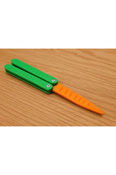 lampara Stres Bıçağı Yetişkenlere ve Gençlere Uygun El Oyuncağı Kelebek Havuç...