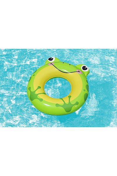 Mıncır Shop Children's Swimming Ring & Frog Figure Swimming Ring 79 X 85 cm