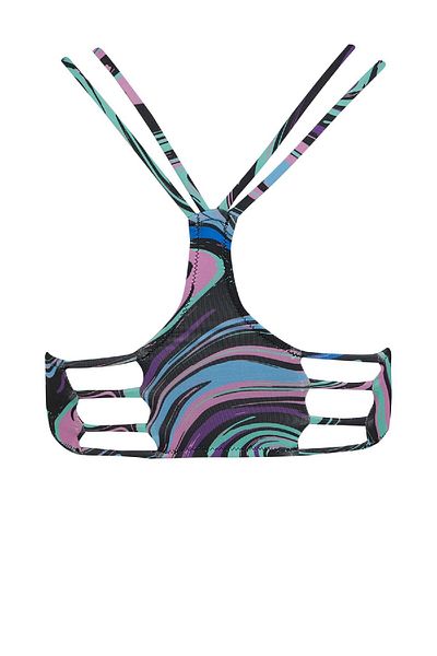 DeFacto Fall In Love Top de bikini cu model Tie-Dye, cu croială normală A9464ax23hs