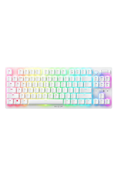 RAZER Tastatura Gaming Razer Deathstalker V2 Pro Wireless, Tenkeyless, RGB, Layout US (Alb)