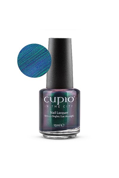 Cupio Lac de unghii Cupio in the City - Chameleon Blue Purple 15 ml