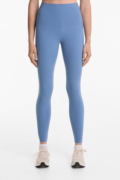 Oysho Compressive core control ankle-length leggings