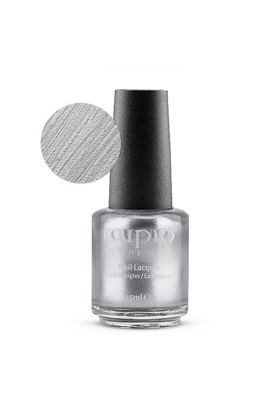 Cupio Lac de unghii Cupio in the City - Metallic Silver 15 ml
