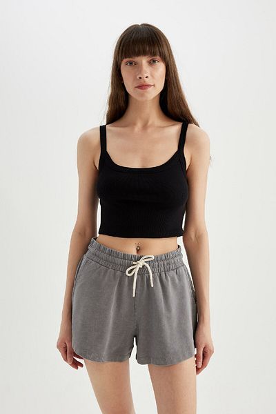 DeFacto Regular Fit Ribana Tank-Top-fall In Love B3025ax24sm