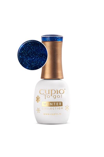 Cupio Oja semipermanenta Cupio To Go! Colectia Iarna - Noapte Arctica 15ml
