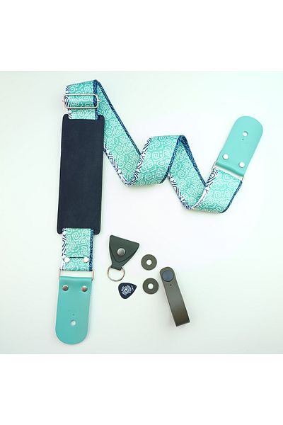 MEDUSA Wawy Sr Model Electric Guitar Accessories: Strap, Strap Lock, Penekilit, but Connector
