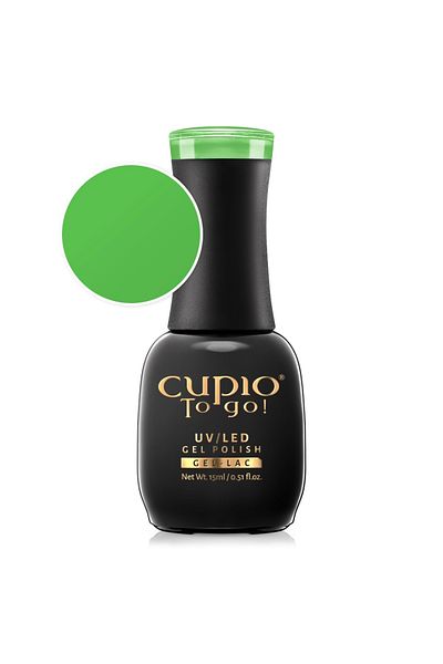 Cupio Oja semipermanenta Cupio To Go! Basil Green 15ml