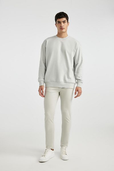 DeFacto Φούτερ Crew Neck Oversize - Wide Fit T5139az24sp