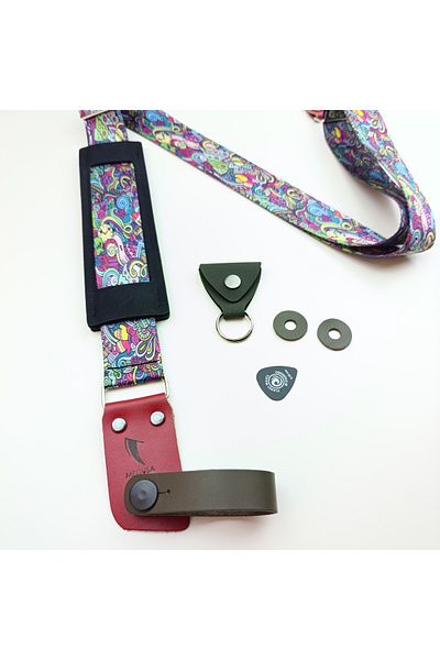 MEDUSA Electric Guitar Strap, Strap Lock, Plectrum Case, Head Connection, Guitar Strap, Strap Strap