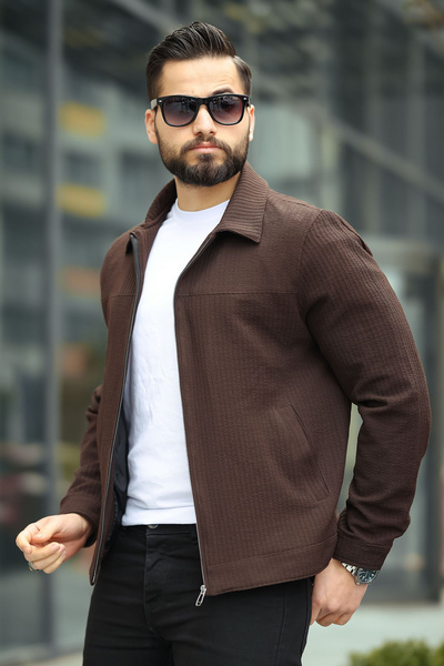 Moderk Mevsimlik Baharlık Yazlık Terletmez Özel Kumaş Iç Cepli Içi Astarlı Er...