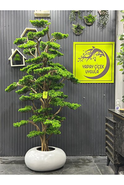 İremÇiçekçilik Yapay Çiçek Uygula 180 Cm Firmamızın Özel Tasarım Bonsai Ağaçı