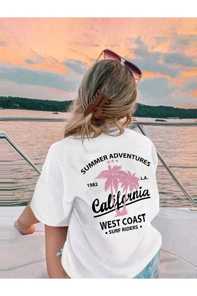 FAVORİST Καλοκαιρινή Συλλογή Γυναικείο Tshirt ΠΙΣΤΕΣ ΠΙΣΤΕΣ