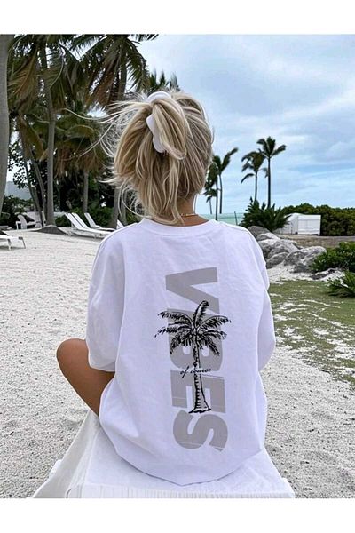 FAVORİST Καλοκαιρινή Συλλογή Γυναικείο Tshirt ΠΙΣΤΕΣ ΠΙΣΤΕΣ