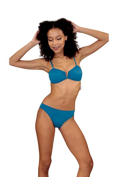 shra mayo Strapless Bikini Suit