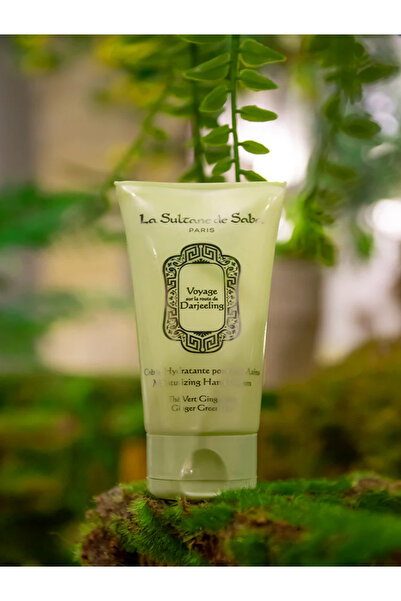 La Sultane de Saba كريم ترطيب اليدين فوياج دارجيلنج 50 مل – شاي أخضر وزنجبيل