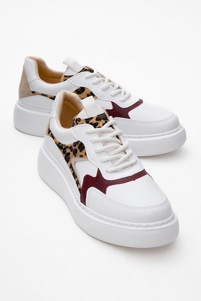 LuviShoes Pantofi sport de damă cu model alb AERE