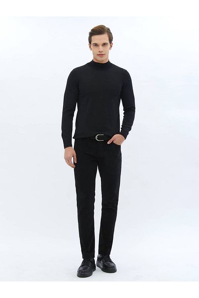 Kip Plain Knit Wool Blend Knitwear Sweater