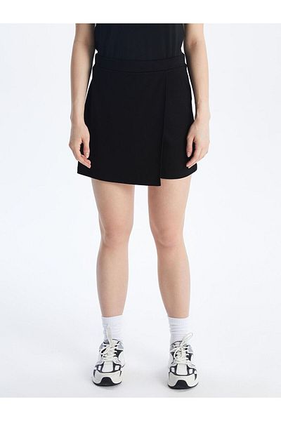 LC Waikiki Women's Sports Shorts Skirt with Elastic Waist