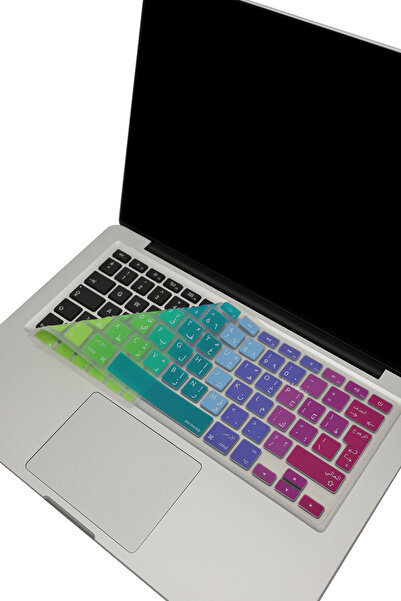 Mcstorey Arapça Klavye Macbook Air Pro Kılıf Klavye Koruyucu (ESKİ USB'Lİ MOD...