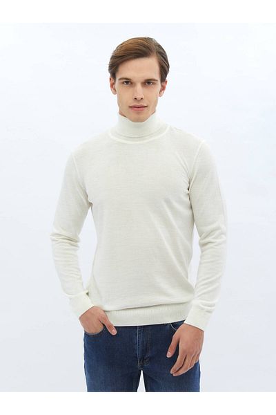 Kip Plain Knit Wool Blend Knitwear Sweater