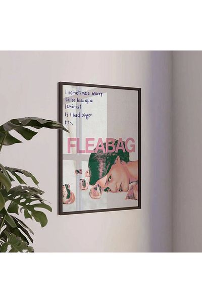 512 STORE Αφίσα διακόσμησης τοίχου Fleabag Αφίσα προσαρμογής θέματος ζωγραφικής χωρίς πλαίσιο
