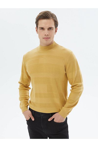 Kip Jacquard Wool Blend Knitwear Sweater