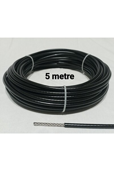 sambox Profesyonel Fitness Makinesi Ve Spor Aleti 4x6mm Çelik Halat 5 Metre