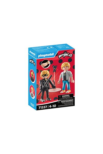 Playmobil -MIRACULOUS ADRIEN SI CAT NOIR