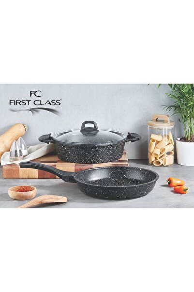 FC FİRST CLASS PLATİNIUM 2 Lİ TENCERE TAVA SETİ