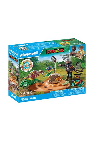 Playmobil -CUIB DE STEGOSAURUS SI HOT DE OUA
