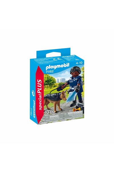 Playmobil - Policeman with Puppy Figurine