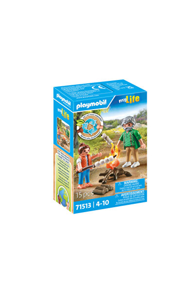 Playmobil -CAMPFIRE WITH MARSHPINS