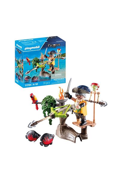Playmobil - Playmobil pirate with ballista