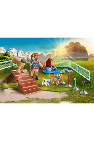 Playmobil - Set Cadou Dresor De Caini