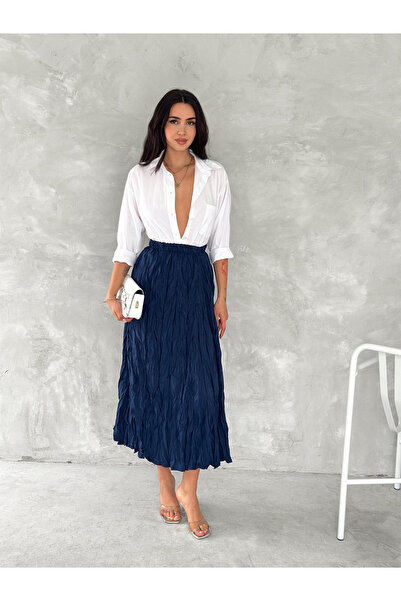 Fanori Woman Спідниця з гофрованої вуалі з еластичною талією