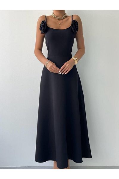 İpeksi Silky Matilda Rose Strap Dress