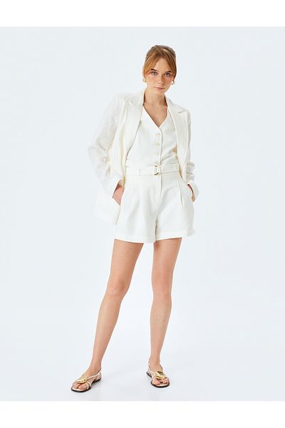Koton Mini Viscose Shorts