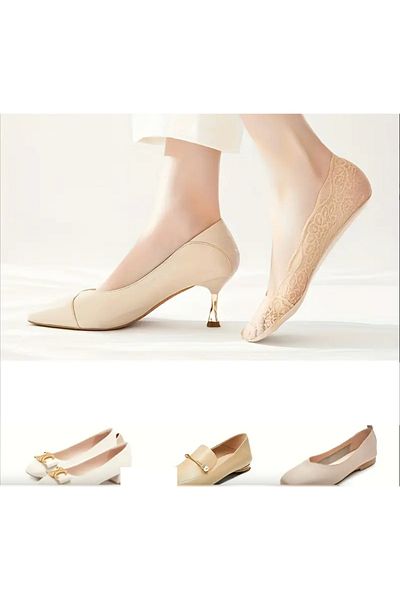 VENTURA STORE Lace Ballerina Socks 1 Piece
