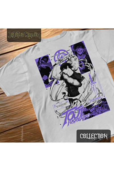 SHINOBIX Jujutsu Kaisen Anime Toji Fushiguro Zenin Oversize T-Shirt