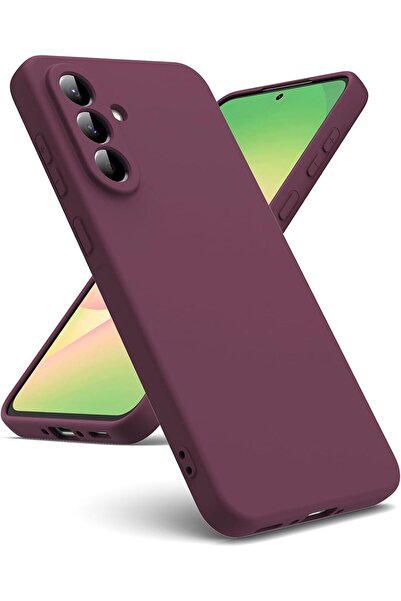 Rivor Samsung Galaxy A56 Uyumlu Kılıf Kamera Çıkıntılı İpeksi Yumuşak Dokulu ...