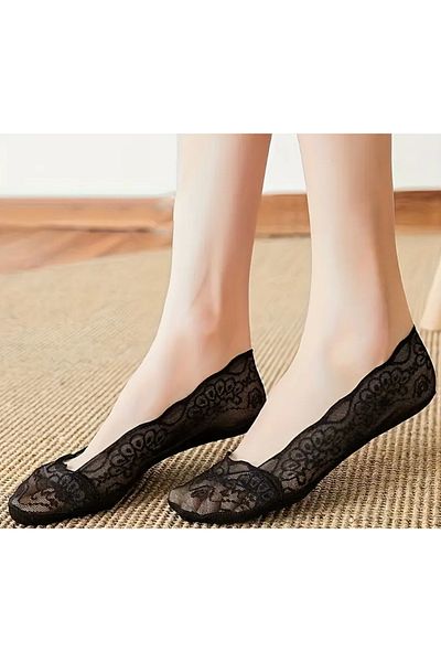 VENTURA STORE Lace Ballerina Socks 1 Piece
