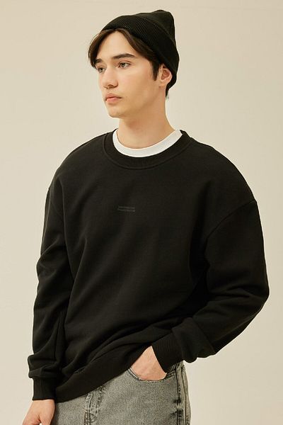 DeFacto Sweatshirt mit Rundhalsausschnitt und Print im Boxy Fit C2207ax24sp