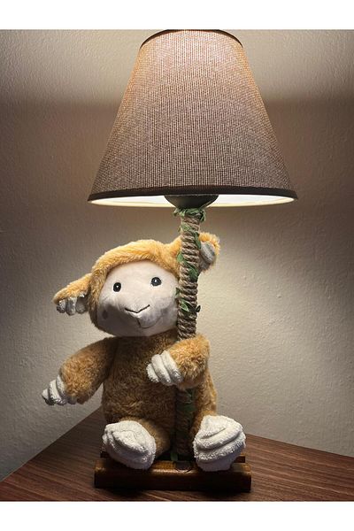 Tiny Desing Accessorıes Plush Toy Rope Lampshade (Baby & Kids Room) Kuzucuk