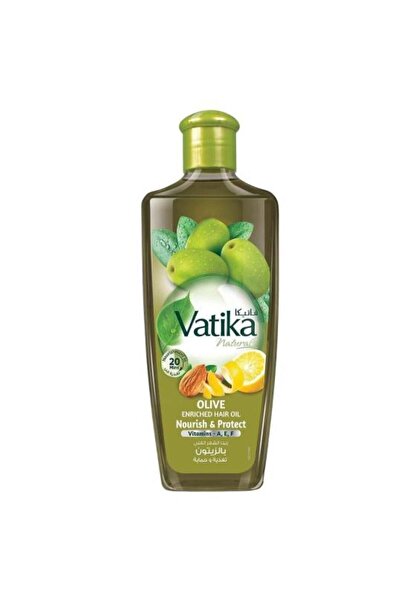 Vatika زيت الشعر الغني بالزيتون الطبيعي من فاتيكا - 300 مل